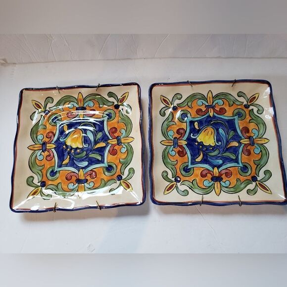 MaxCera Wall Plates w/Hangers - Picture 2 of 5